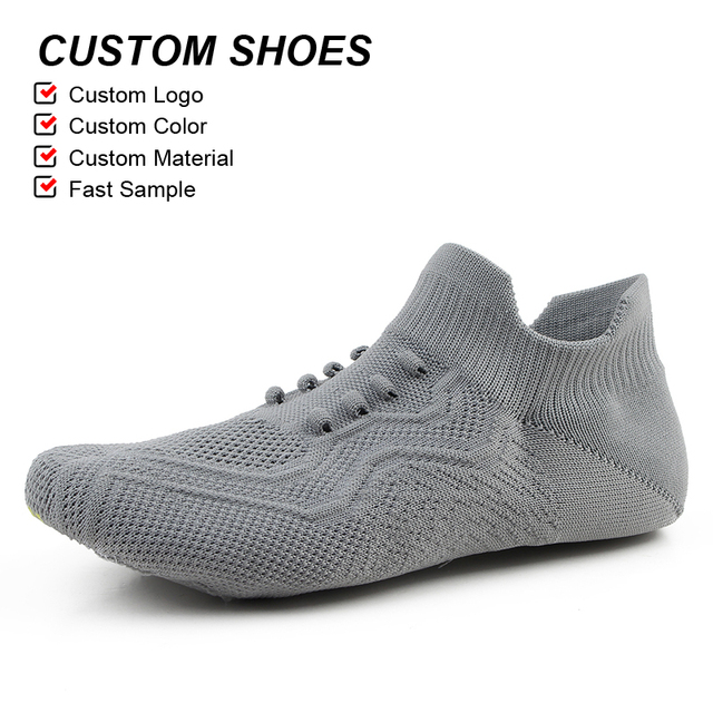 VEILISR Factory Direct Sales Slip-on Casual Shoes Customizable Fly Knit Material Semi Finished Shoe Upper Fly Knit Shoe Upper