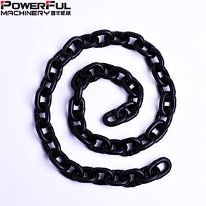 <b>Heavy</b>-<b>Duty</b> G80 Grade 80 Two-Leg Single Leg Welded 8mm Alloy Iron <b>Chains</b> Endless Adjustable Crane Loading Hoist - Product Image 3