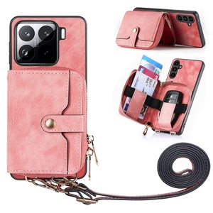 เคสหนังสะพายไหล่พร้อมช่องใส่บัตรสำหรับ Oppo Find X8/X8 Pro สำหรับ iPhone 16 Promax เคสที่ใส่บัตรอเนกประสงค์ - Product Image 3