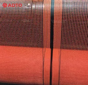 Rete di sicurezza arancione resistente al fuoco costruzione di edifici ponteggio caduta protezione rete di sicurezza
