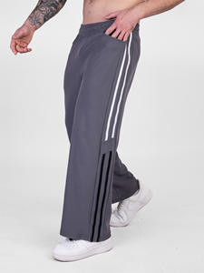 Erkek rahat çizgili <span class=keywords><strong>Sweatpants</strong></span> yüksek sokak tarzı nefes gevşek düz pantolon all-sezon yeni moda marka için bahar - Product Image 6
