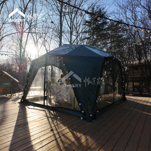 Mùa đông vườn mái vòm lều với hệ thống sưởi ấm thiết kế hiện đại tùy chỉnh vải/PVC cho các nhà hàng khách sạn & quán cà phê - Product Image 2