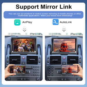 <span class=keywords><strong>Adaptateur</strong></span> sans fil CarPlay Android Auto Mercedes Benz Classe C W204 2007-2010 Mise à niveau de la radio Contrôle vocal Prise en charge du stationnement dynamique - Product Image 3
