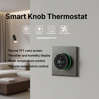 Thermostat intelligent programmable Tuya Wifi pour ventilo-convecteur 2 ou 4 tuyaux, Modbus RS485
