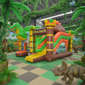 <span class=keywords><strong>Trampoline</strong></span> <span class=keywords><strong>gonflable</strong></span> commercial comprenant des châteaux gonflables pour enfants avec toboggans, vente en gros disponible. - Product Image 1