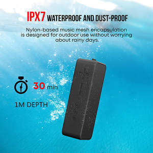 Altoparlante Bluetooth Portatile Impermeabile Bass Ozzie T10 10W con Subwoofer Gratuito, Design Esclusivo - Product Image 3