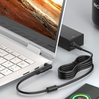 Chargeur universel pour ordinateur portable 90W, adaptateur secteur 15V-20V, 16 embouts DC pour HP, Dell, Lenovo, Asus, Acer, Toshiba, Samsung