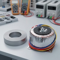 Noyau toroïdal de petite taille, mini transformateur Hi-Fi, noyau magnétique en acier au silicium CRGO