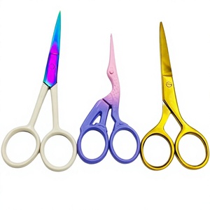 Ciseaux de haute qualité pour extensions de cheveux, ciseaux à cuticules durables, couleurs personnalisables, offre de ciseaux professionnels avec logo. - Product Image 1