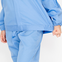 Vente en gros Vêtements de travail d'atelier personnalisés en usine Vêtements anti-poussière Ensemble uniforme de travailleur de l'industrie de la transformation des aliments