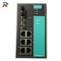 Nouveau Commutateur Ethernet Industriel PLC EDS-508A-MM-ST pour la Programmation et la Communication de Contrôle Industriel avec Garantie