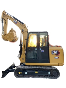รถขุดขนาดเล็ก 6 ตัน ยี่ห้อ CAT รุ่น 306E มือสอง สภาพ 90% พร้อมใบมีด รถขุด Caterpillar 306e ของแท้จากญี่ปุ่น - Product Image 6