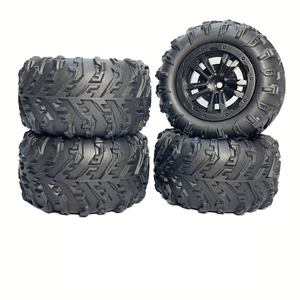 Neumáticos de Rueda Hexagonales de 12 mm Suchiyu SCY-16101 Pro para Camioneta Monster Truck, Compatibles con los Modelos 16102 Pro 144001, 124016, 124017, <span class=keywords><strong>124018</strong></span>, Piezas para Auto <span class=keywords><strong>RC</strong></span> Todoterreno <span class=keywords><strong>RC</strong></span> 6034 - Product Image 2