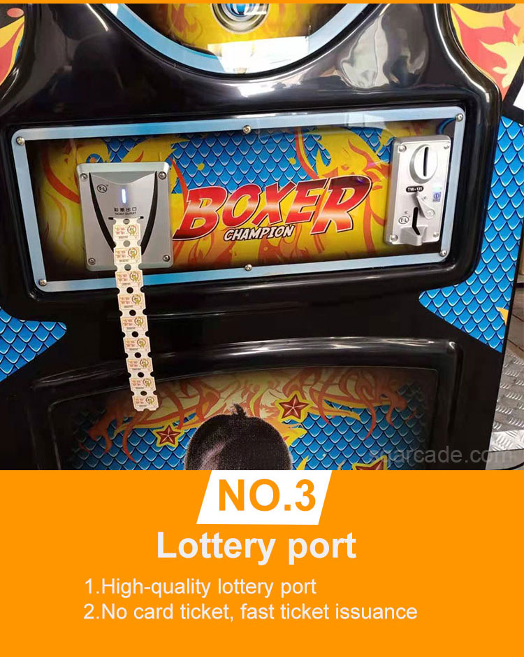 Electronic Amusement Operated Coin Kid Adult Stress Relief Kicking Game Machine Punch Arcade Boxing Game