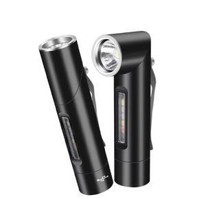 <span class=keywords><strong>BORUiT</strong></span> V5S Mini EDC <span class=keywords><strong>linterna</strong></span> LED 12 modos de luz antorcha recargable con imán de Clip luz UV lámpara de Camping al aire libre 500LM - Product Image 5