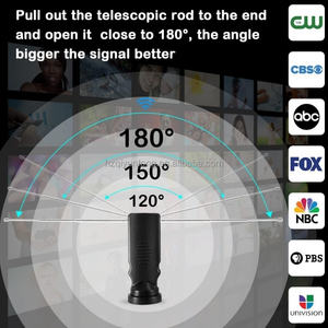 <span class=keywords><strong>Antenne</strong></span> de télévision intelligente extérieure HIDB Oreille de lapin à longue portée <span class=keywords><strong>pour</strong></span> téléviseurs intérieurs <span class=keywords><strong>sans</strong></span> câble - Product Image 4