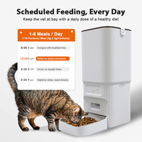 Distributeur automatique intelligent 7L pour animaux de compagnie, mangeoire lente programmable pour chiens et chats, gamelles automatiques pour chiens