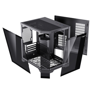 Vỏ máy tính để bàn Lovingcool mới về, màu đen, loại Matx Itx, vỏ máy tính để bàn, vỏ CPU, vỏ máy tính cỡ trung, vỏ máy tính chơi game - Product Image 6