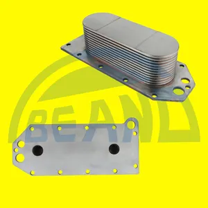 Stainless steel oil cooler BPOC-2015 6743612110 3974815 3918175 for Cummins