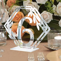 Nouveautés 2026 : Articles promotionnels pour fêtes, décorations de mariage en acrylique, marque-places et numéros de table en promotion