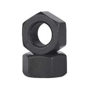 Kunden spezifischer geschwärzter Kohlenstoffs tahl 8,8/10,9 Große Sechs kant muttern Hochfeste 8,8/10,9-Muttern mit großen Muttern - Product Image 1