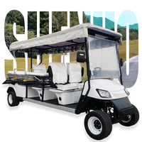 Voiturette de golf tout-terrain puissante avec différentiel, idéale pour les centres de villégiature et les hôtels