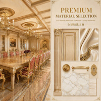 Personnalisation complète de la maison, rendu 3D d'intérieur, styles palacieux pour les projets de meubles de villa