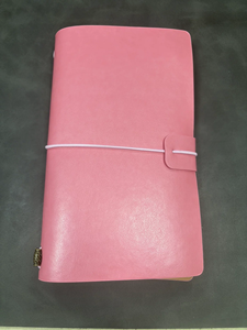 Mini Libreta <span class=keywords><strong>de</strong></span> <span class=keywords><strong>Viaje</strong></span> A6 <span class=keywords><strong>de</strong></span> Hojas Sueltas, en Cuero PU, Hecha a Mano, con 100 Hojas y Logotipo Personalizado - Regalo <span class=keywords><strong>de</strong></span> Oficina - Product Image 5