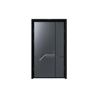 WFKimberley Puerta de aluminio fundido de gama alta de la mejor marca Clase a Entrada tallada ignífuga y antirrobo para aplicación exterior
