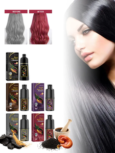 Coloré Cheveux Teinture Shampooing 3 en 1 Couleur Shampooing Rapide Cheveux Teinture ssence Cheveux Coloration Crème Couverture Teinture Shampooing Pour Femmes Hommes - Product Image 6