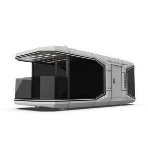 Capsule spatiale préfabriquée mobile, maison de capsule, hôtel de luxe, capsule intelligente intégrée, conteneur de maison, entièrement meublée - Product Image 2