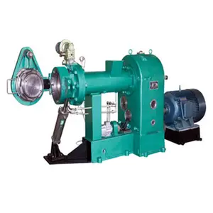 Hot feed rubber extruder