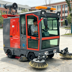 เครื่องกวาดพื้นดูดฝุ่นไฟฟ้าอัตโนมัติสำหรับทำความสะอาดพื้นคอนกรีตในคลังสินค้า - Product Image 2
