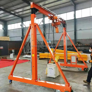 Mini-grue portique motorisée 0,5T 1T 2T avec palan électrique pour atelier et garage - Product Image 2