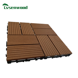 Anti-dérapant Extérieur Creux de Piscine En Bois Plastique Composite - Product Image 1