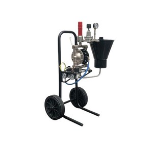 Pompe pneumatique à double diaphragme Elcometer Sagola D1-40 en acier inoxydable 304 avec membrane en caoutchouc téflon Mix D1-40 - Product Image 1