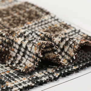 In magazzino caldo di lana di poliestere controllato tessuto <span class=keywords><strong>tweed</strong></span> di lana per il cappotto - Product Image 2