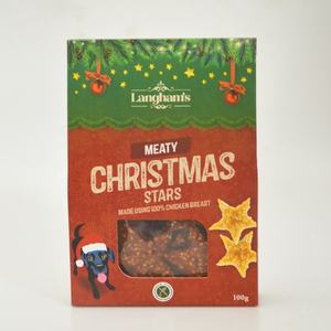 Serie navideña Chicken Dog Treats Holiday Rewards Factory Direct comida para mascotas precio al por mayor golosinas para perros - Product Image 2