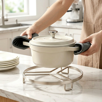 Grille de cuisson vapeur ronde en acier inoxydable, étanche et multi-usages, pour cuiseurs à riz et usage domestique, insert de cuisson vapeur pour œufs, petits pains et plats Mantou