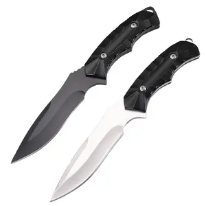 Stainless Steel Outdoor Straight Knife Gift Viewing Knife Outdoor Samurai Sword Knife