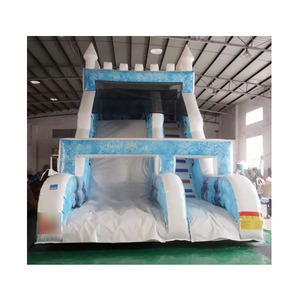 Phong Cách Mới Đông Lạnh Theme <span class=keywords><strong>Inflatable</strong></span> Khô <span class=keywords><strong>Slide</strong></span> Đối Với Kid 2 Năm Đối Với Inflatables, 1 Năm Đối Với Máy Thổi/Máy Bơm Tùy Chỉnh - Product Image 1