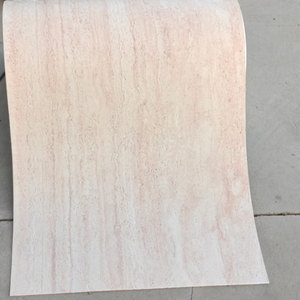 Revestimiento de Pared Interior y Exterior de Cerámica Flexible MCM, Estilo <span class=keywords><strong>Travertino</strong></span> Romano, Piedra Blanda Impermeable - Product Image 4