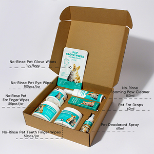 Kit <span class=keywords><strong>de</strong></span> Aseo para Mascotas DEM/DOM Disponible al por Mayor, Juego Completo <span class=keywords><strong>de</strong></span> Toallitas Húmedas para la Higiene <span class=keywords><strong>de</strong></span> Perros y Gatos, para Limpiar Orejas, Ojos, Dientes y Patas, para Tiendas <span class=keywords><strong>de</strong></span> Mascotas - Product Image 3
