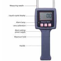 Analizador Digital Portátil TK100 con Pantalla LCD, Medidor de Humedad para Hojas de Tabaco, Granos, Suelo, Alimentado por Batería para Medición