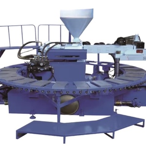 Machine de fabrication de pantoufles en PVC par granulation, machine de moulage par injection de semelles de chaussures, machine de fabrication de granulés plastiques - Product Image 1