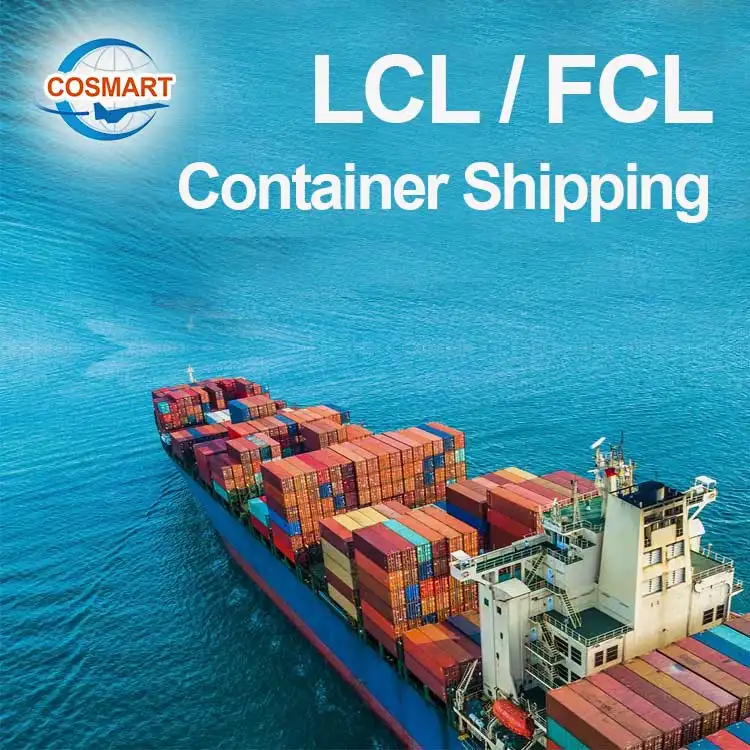 Lqos Global LCL/FCL海運代理店グローバルロジスティクスサービスDDP (関税および通関を含む)