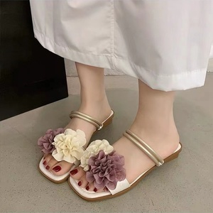 Sandalias Planas Versátiles y Ligeras para el Hogar y Exteriores, con una Sola Correa, Resistentes al Desgaste, Cómodas y a la Moda, Verano 2025 - Product Image 5