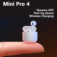 मूल TWS pro4 वायरलेस मिनी हेड फोन्स ईरफ़ोन और हाई-फाई स्टीरियो निविड़ अंधकार earbuds हेडसेट के लिए फोन