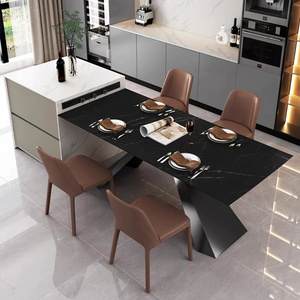 Luce di lusso tavolo da pranzo in ardesia isola tavolo cucina personalizzata con piano di lavoro in ardesia - Product Image 3