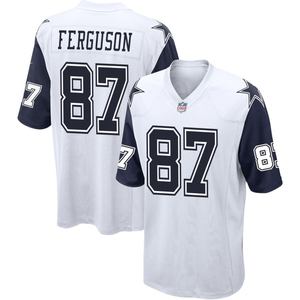 Jersey Dallas Putih 2026 Kustom, Kaos Sepak Bola Amerika Jahitan Bordir, Seragam Pemuda, Pakaian Olahraga dengan Logo - Product Image 5